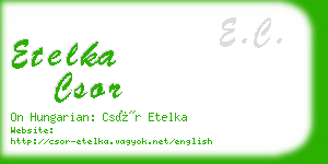 etelka csor business card